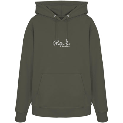 Was sonst? Rottweiler - Organic Hoodie