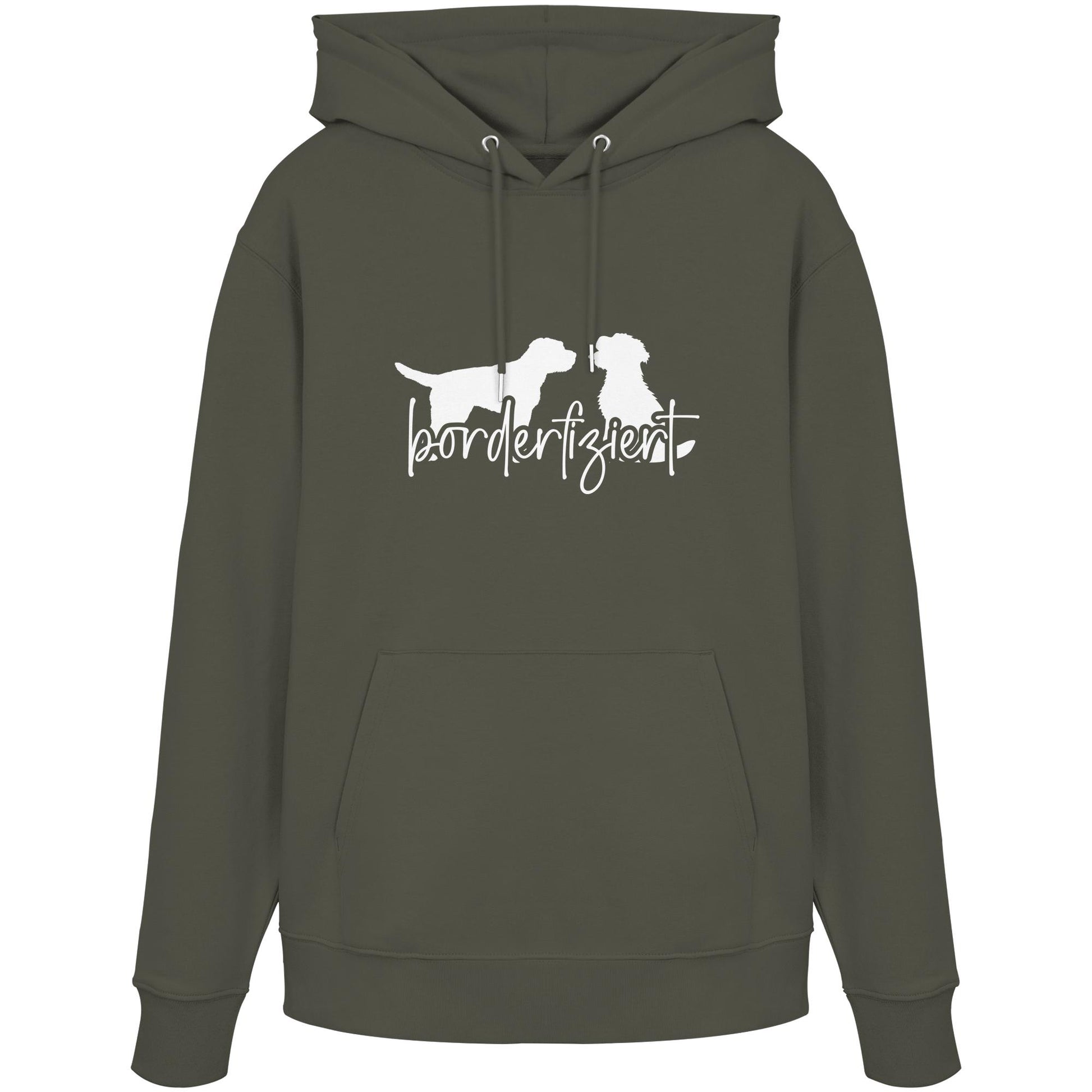 borderfiziert (Border Terrier) - Organic Hoodie