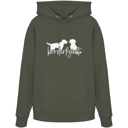 borderfiziert (Border Terrier) - Organic Hoodie