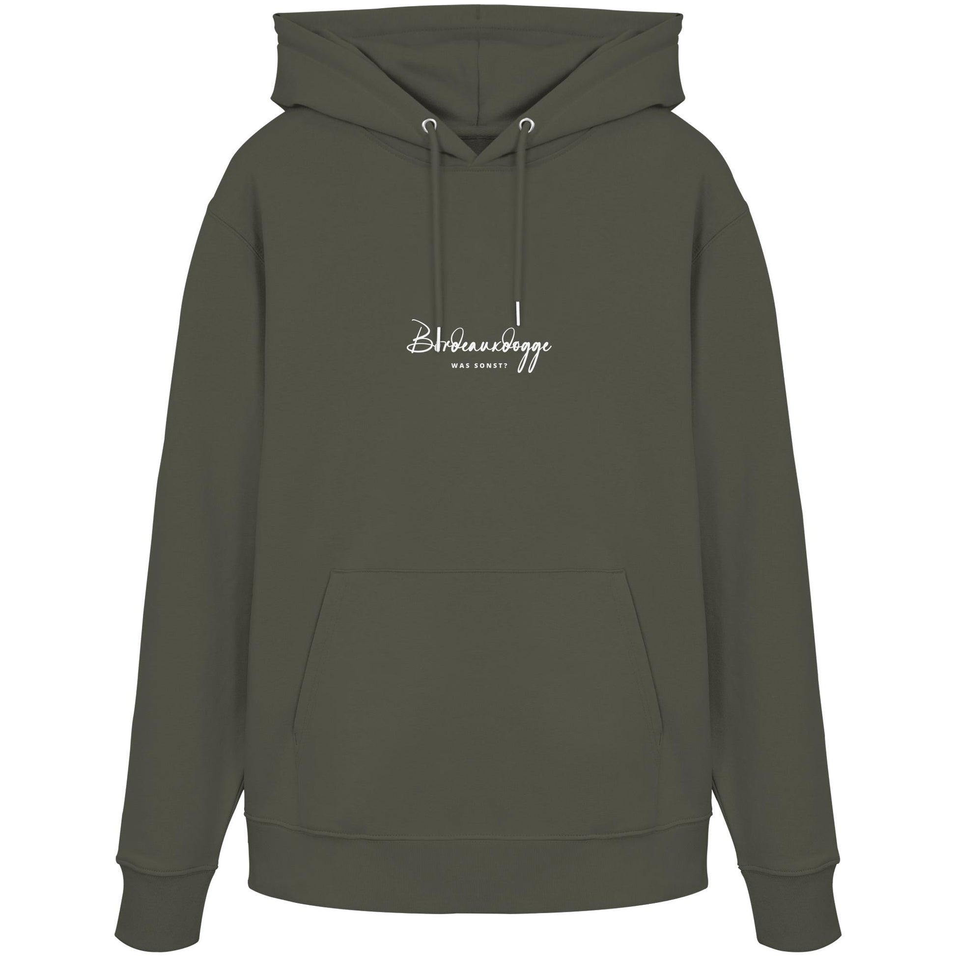 Was sonst? Bordeauxdogge - Organic Hoodie