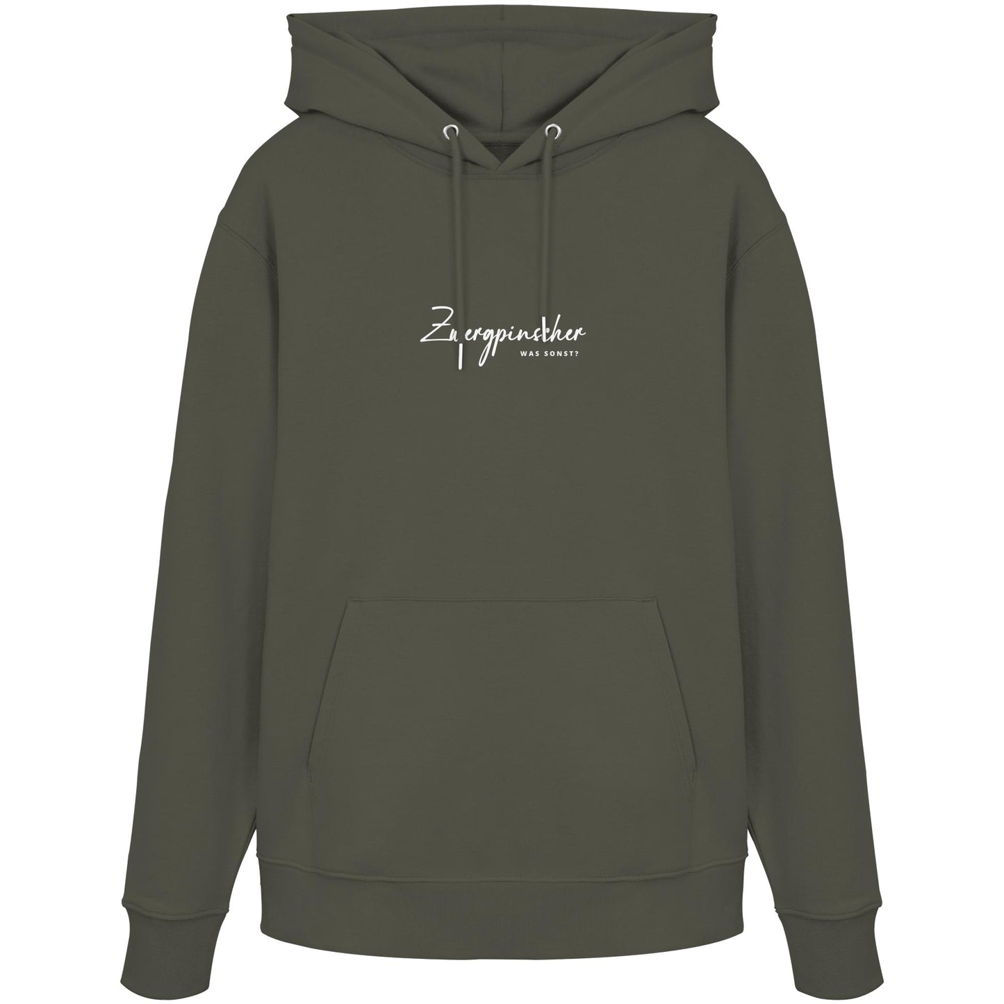 Was sonst? Zwergpinscher - Organic Hoodie