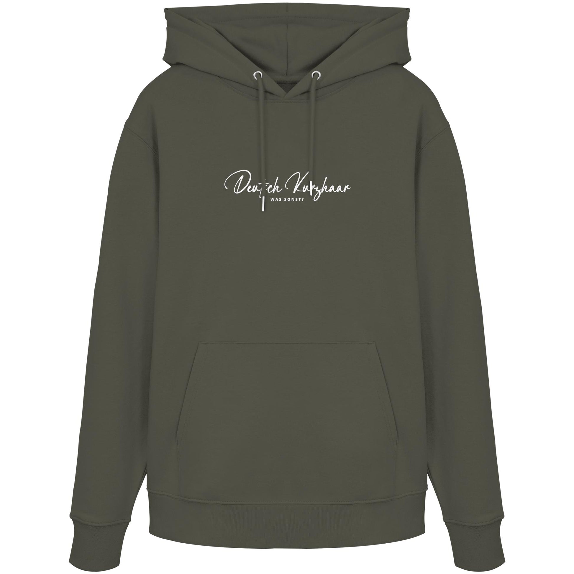 Was sonst? Deutsch Kurzhaar - Organic Hoodie