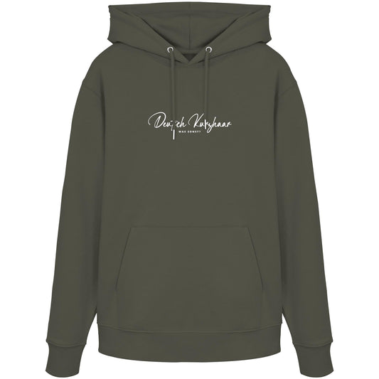 Was sonst? Deutsch Kurzhaar - Organic Hoodie