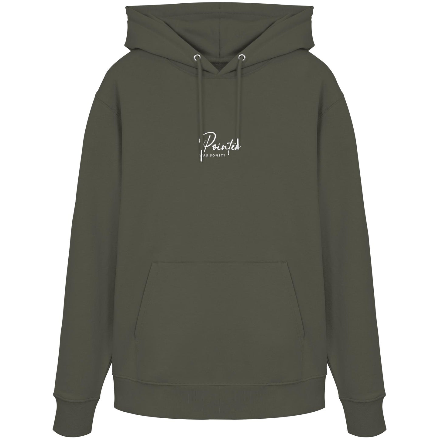 Was sonst? Pointer - Organic Hoodie