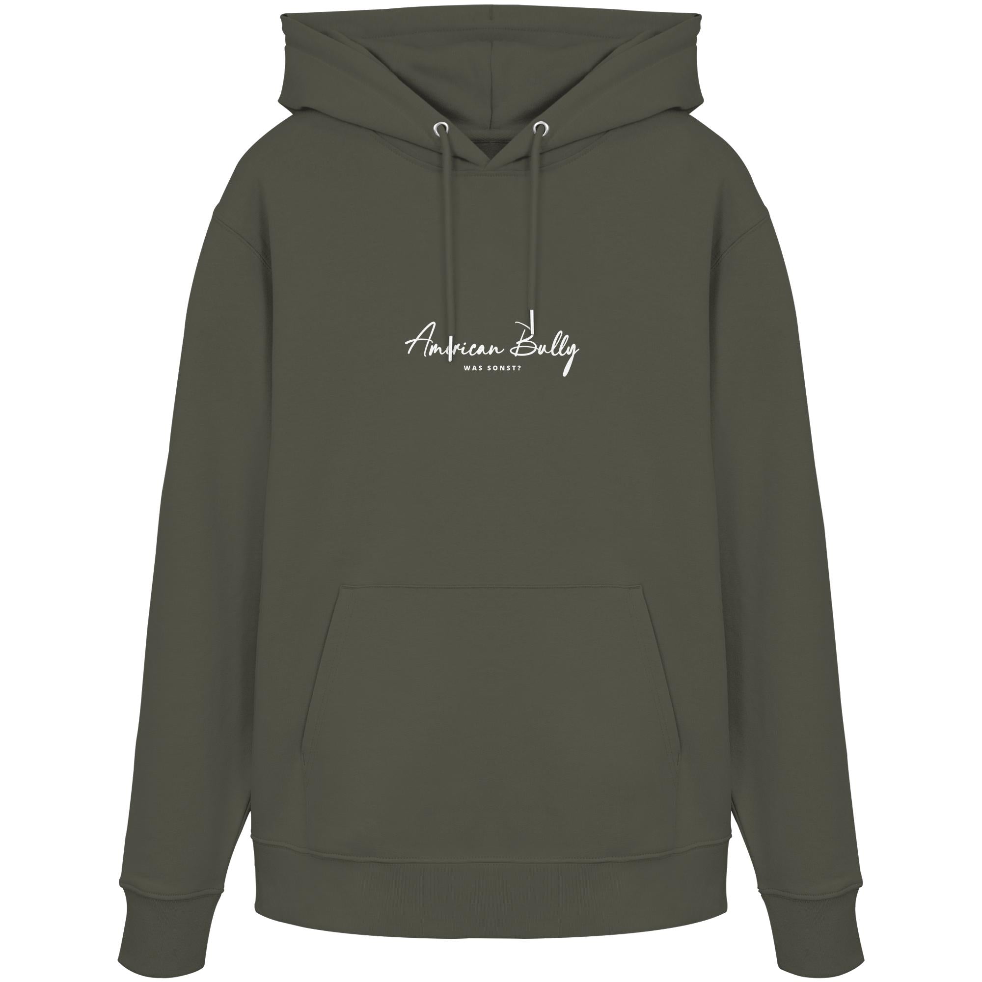 Was sonst? American Bully - Organic Hoodie