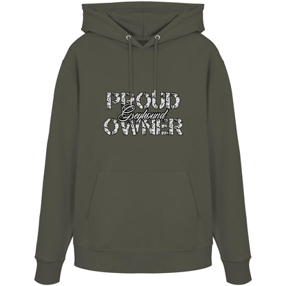Proud Greyhound Owner – Organic Hoodie