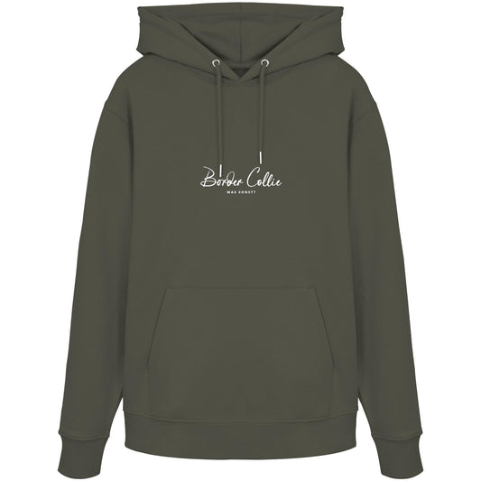 Was sonst? Border Collie - Organic Hoodie