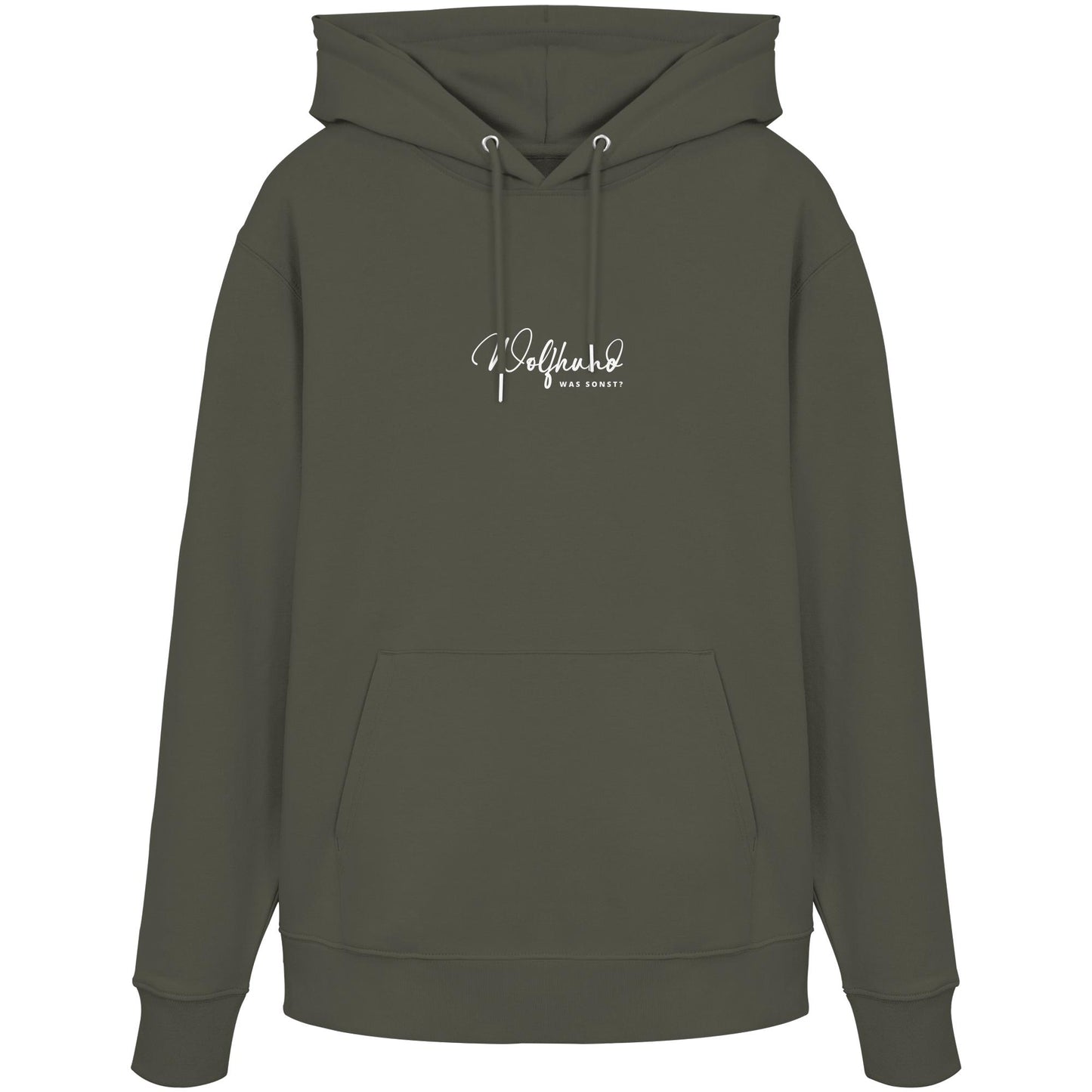 Was sonst? Wolfhund - Organic Hoodie