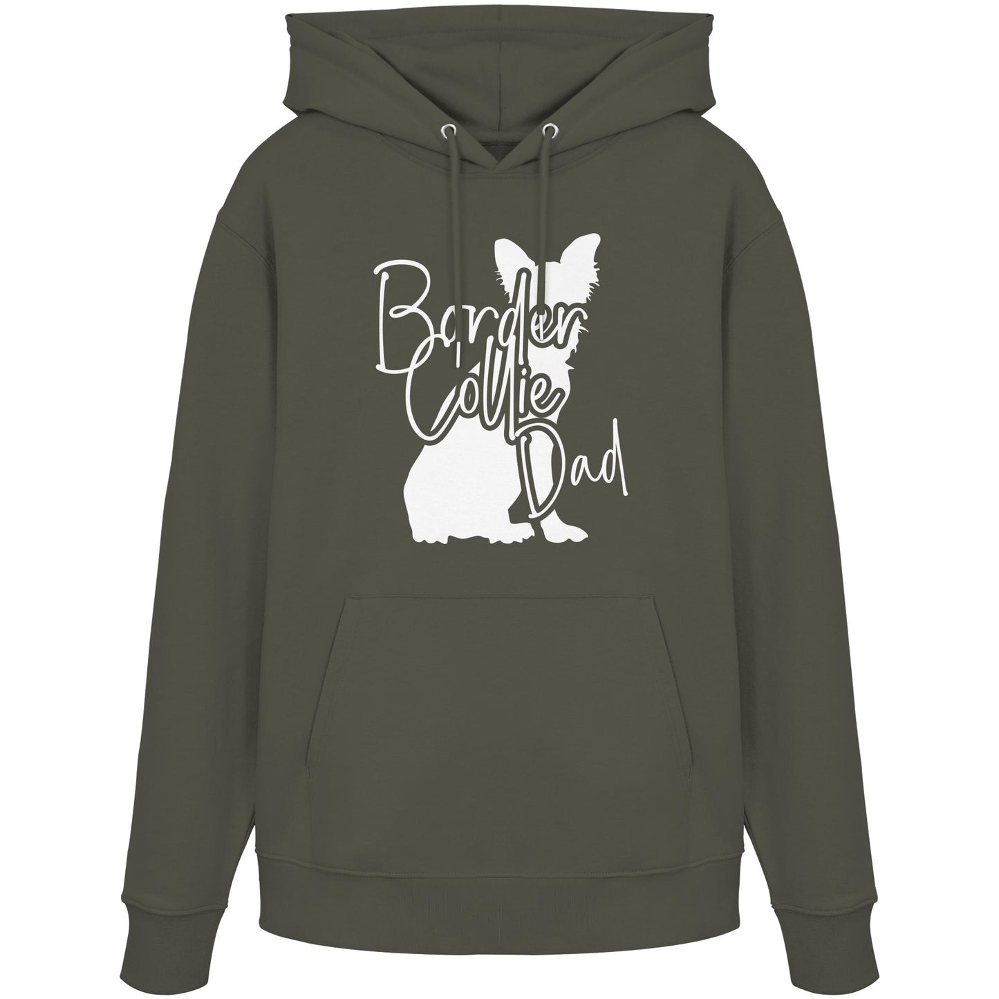 Border Collie Dad - Organic Hoodie