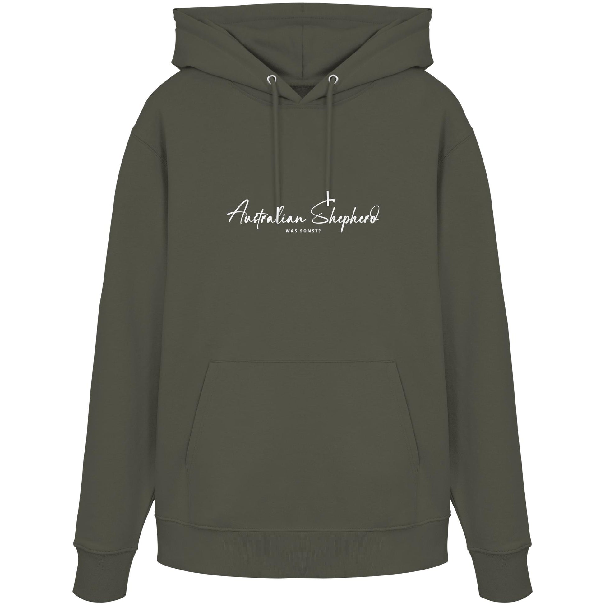 Was sonst? Australian Shepherd - Organic Hoodie