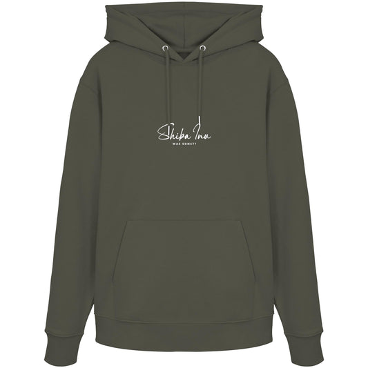 Was sonst? Shiba Inu - Organic Hoodie