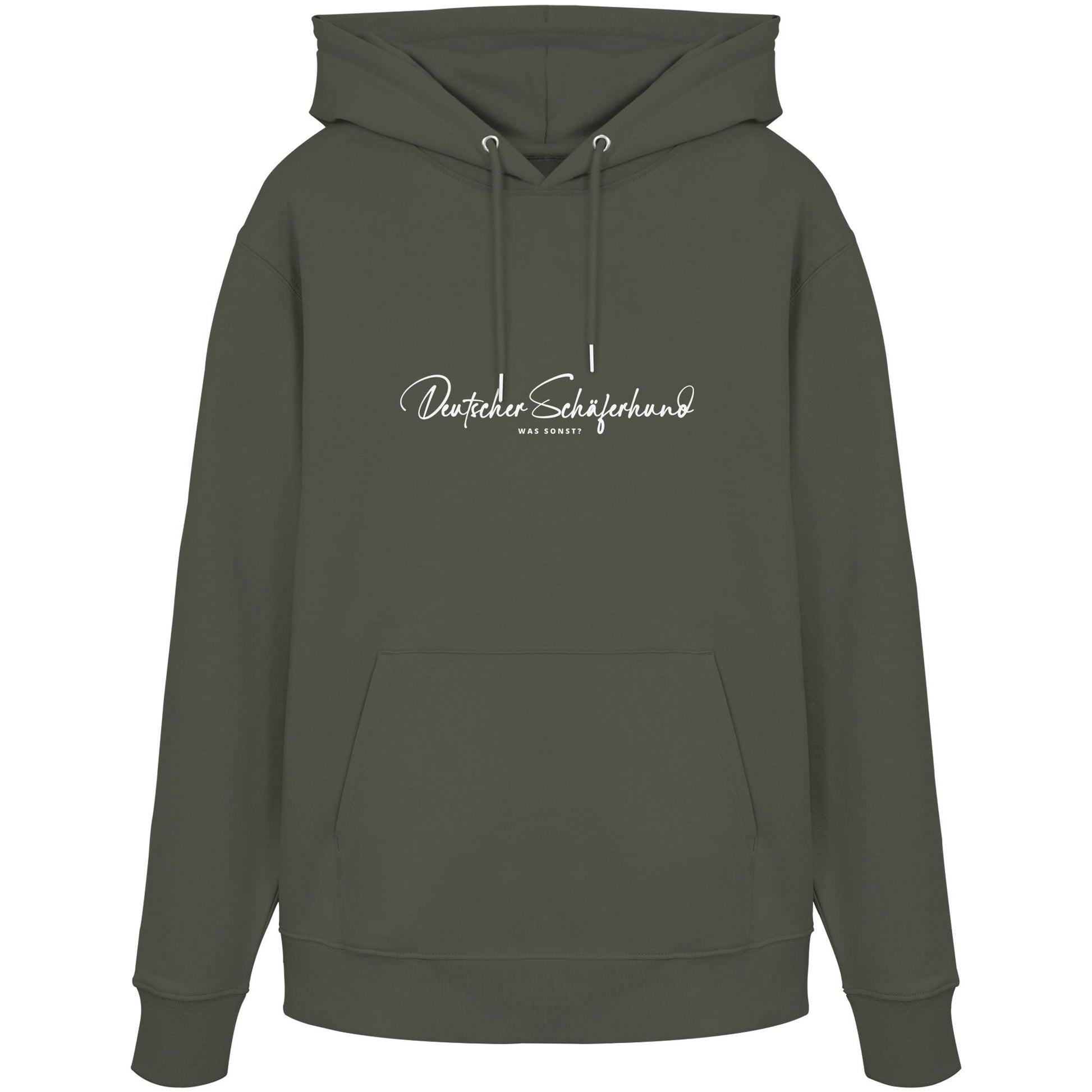 Was sonst? Deutscher Schäferhund - Organic Hoodie