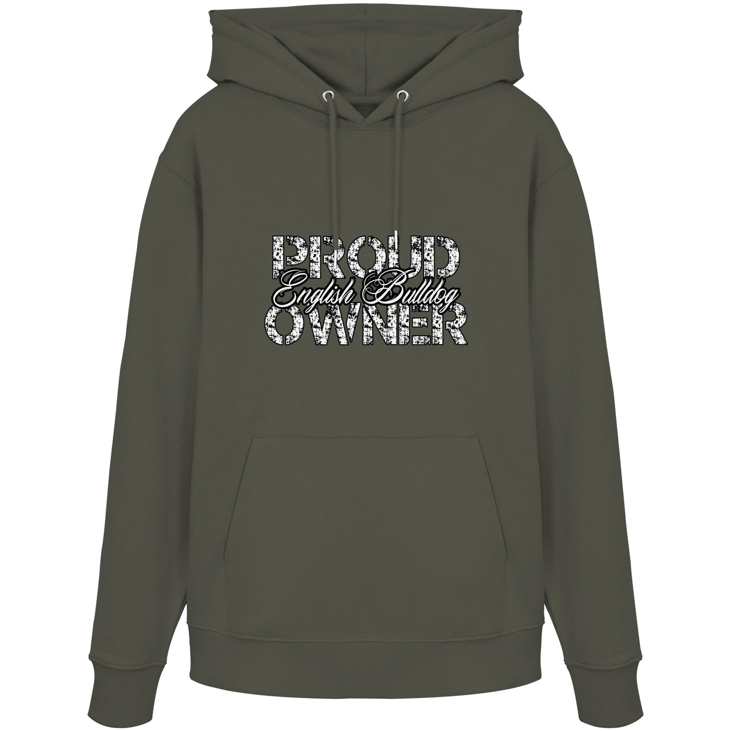 Proud English Bulldog Owner – Organic Hoodie