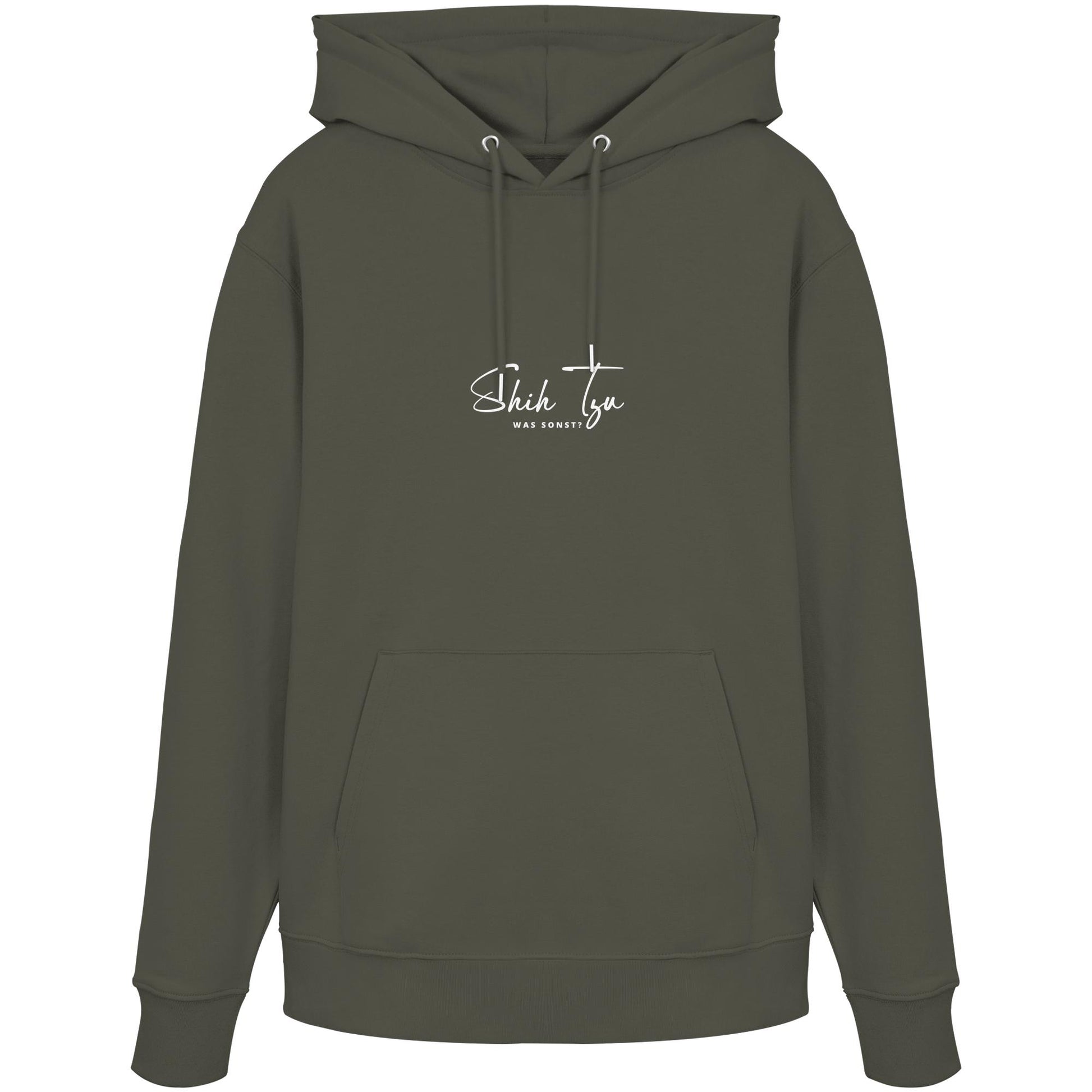 Was sonst? Shih Tzu - Organic Hoodie
