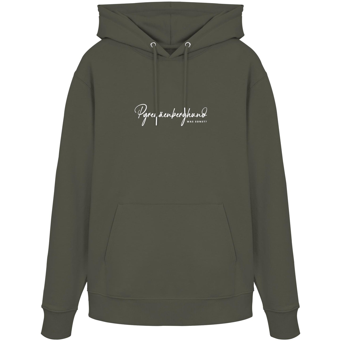 Was sonst? Pyrenäenberghund - Organic Hoodie