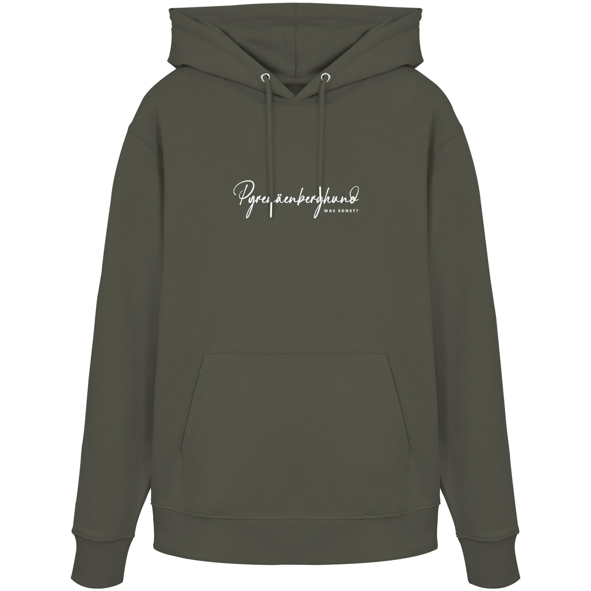 Was sonst? Pyrenäenberghund - Organic Hoodie