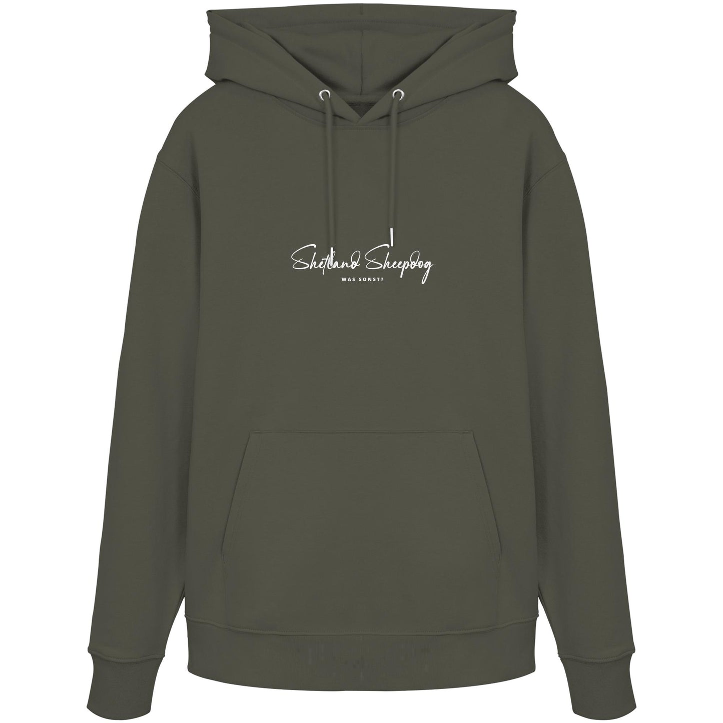 Was sonst? Shetland Sheepdog - Organic Hoodie