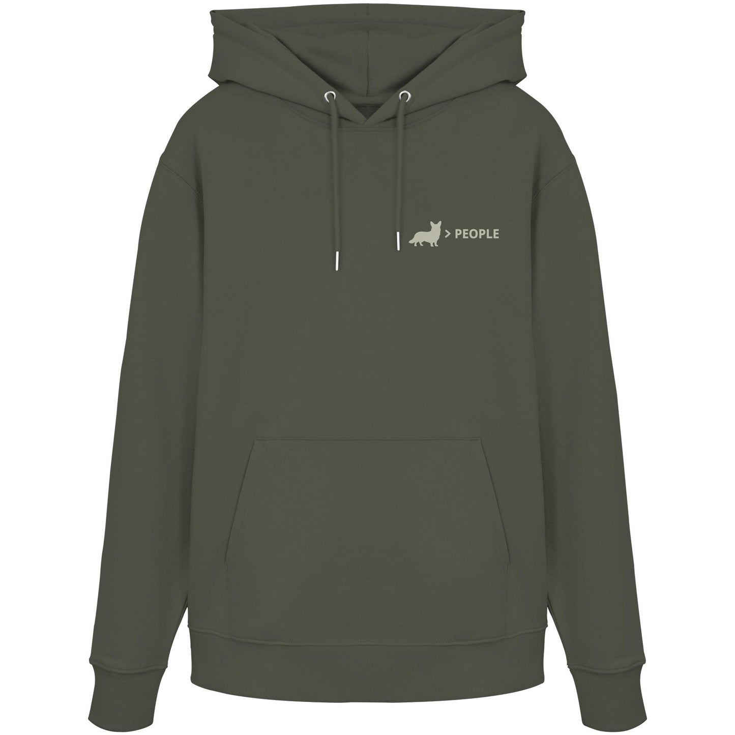 Corgi > People - Organic Hoodie