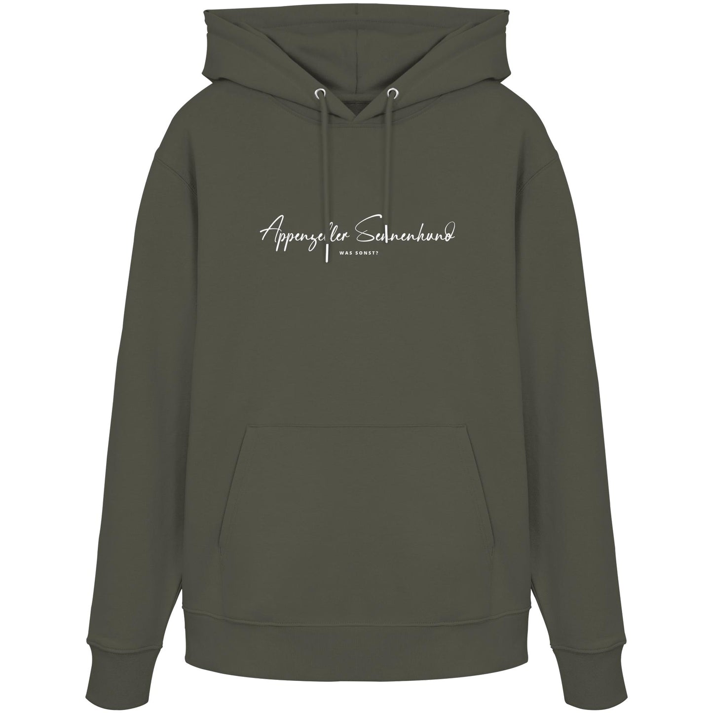Was sonst? Appenzeller Sennenhund - Organic Hoodie