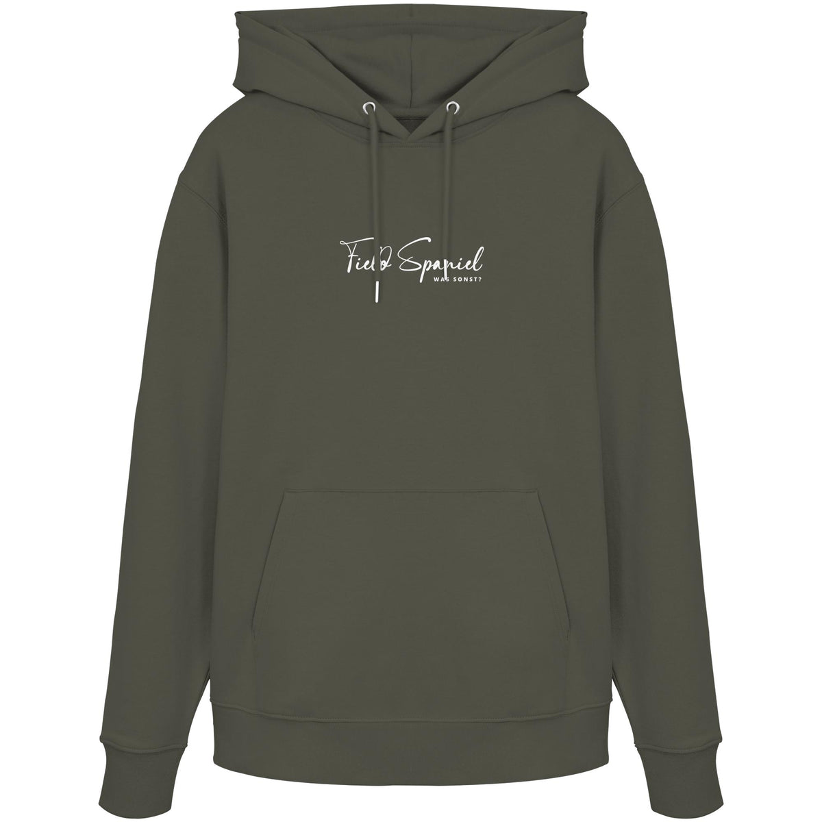 Was sonst? Field Spaniel - Organic Hoodie