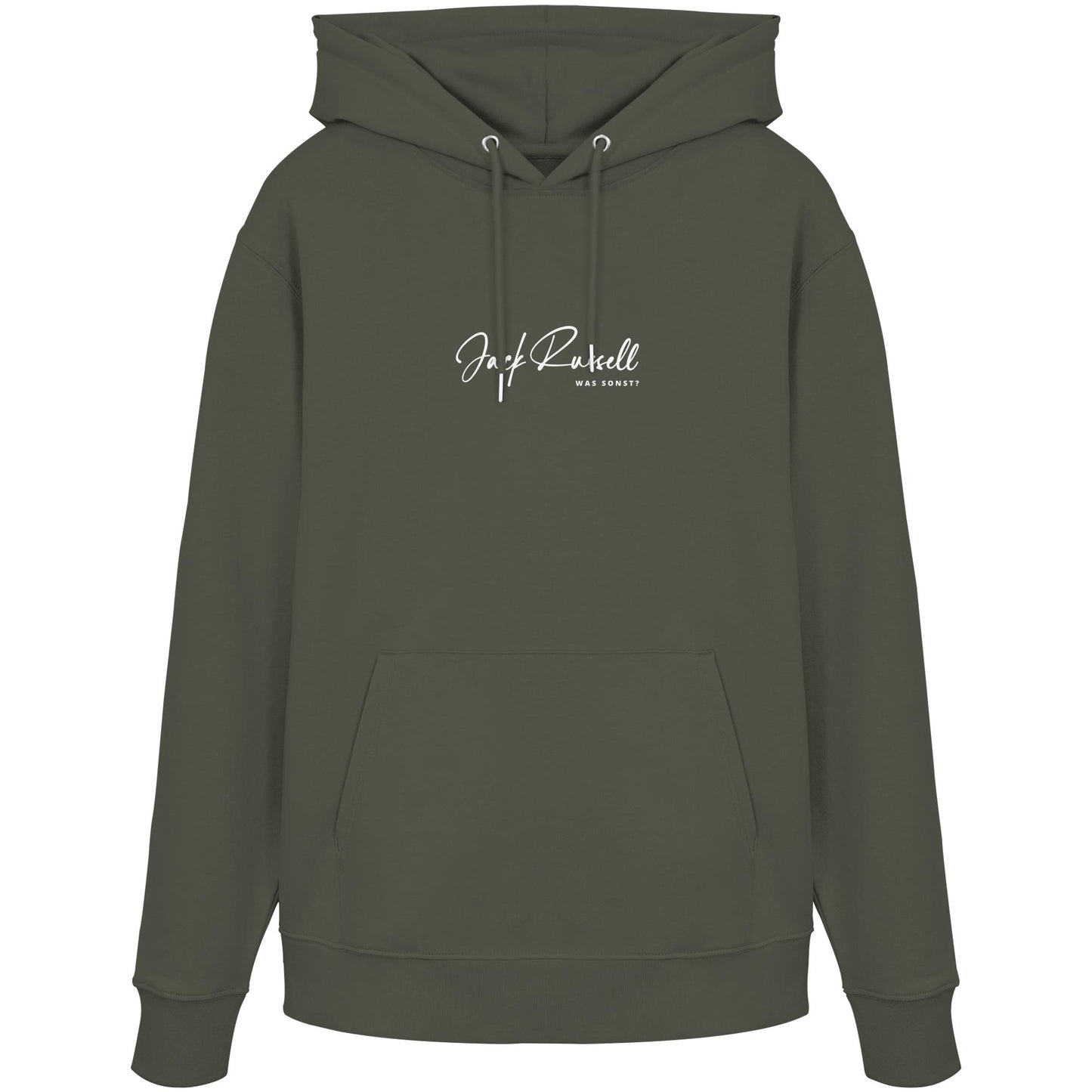 Was sonst? Jack Russell - Organic Hoodie