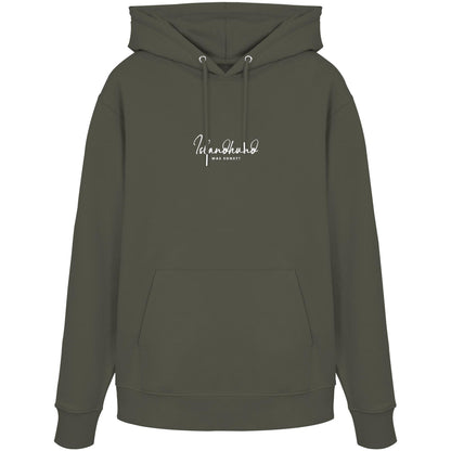 Was sonst? Islandhund - Organic Hoodie