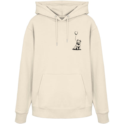 Ballon West Highland White Terrier - Organic Hoodie