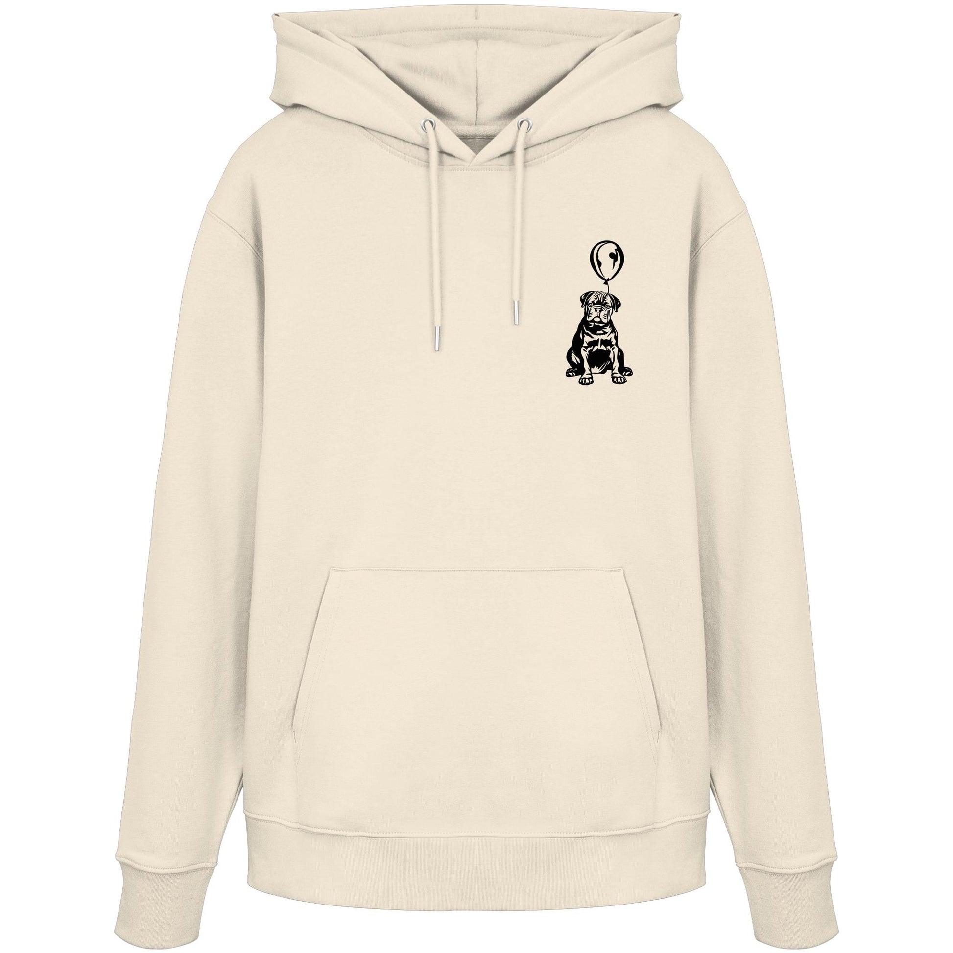 Ballon Bordeauxdogge - Organic Hoodie