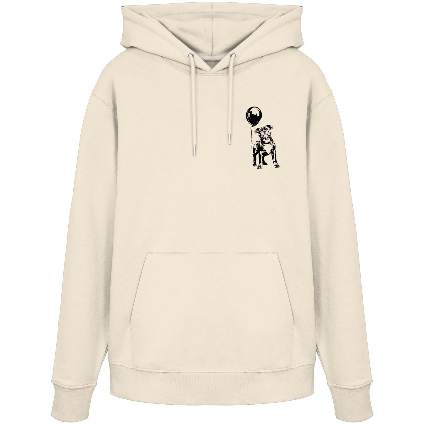 Ballon Staffordshire Bullterrier - Organic Hoodie