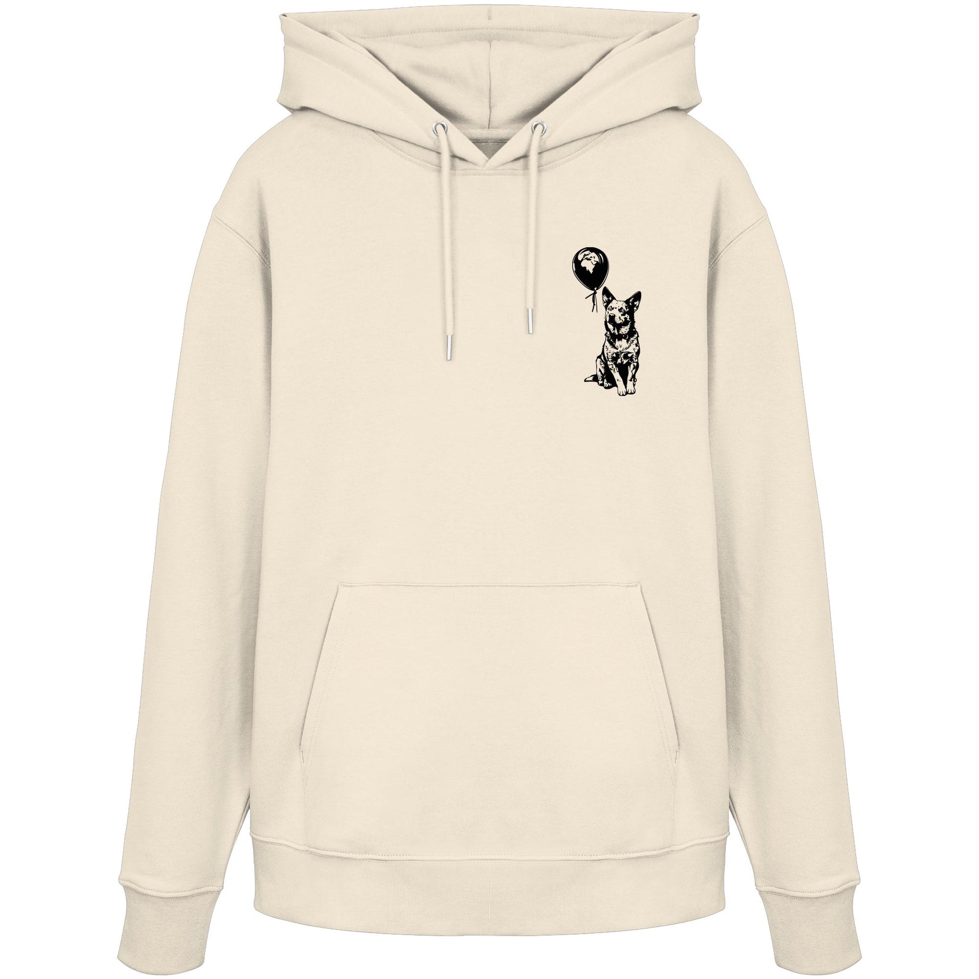 Ballon Australian Cattle Dog - Organic Hoodie