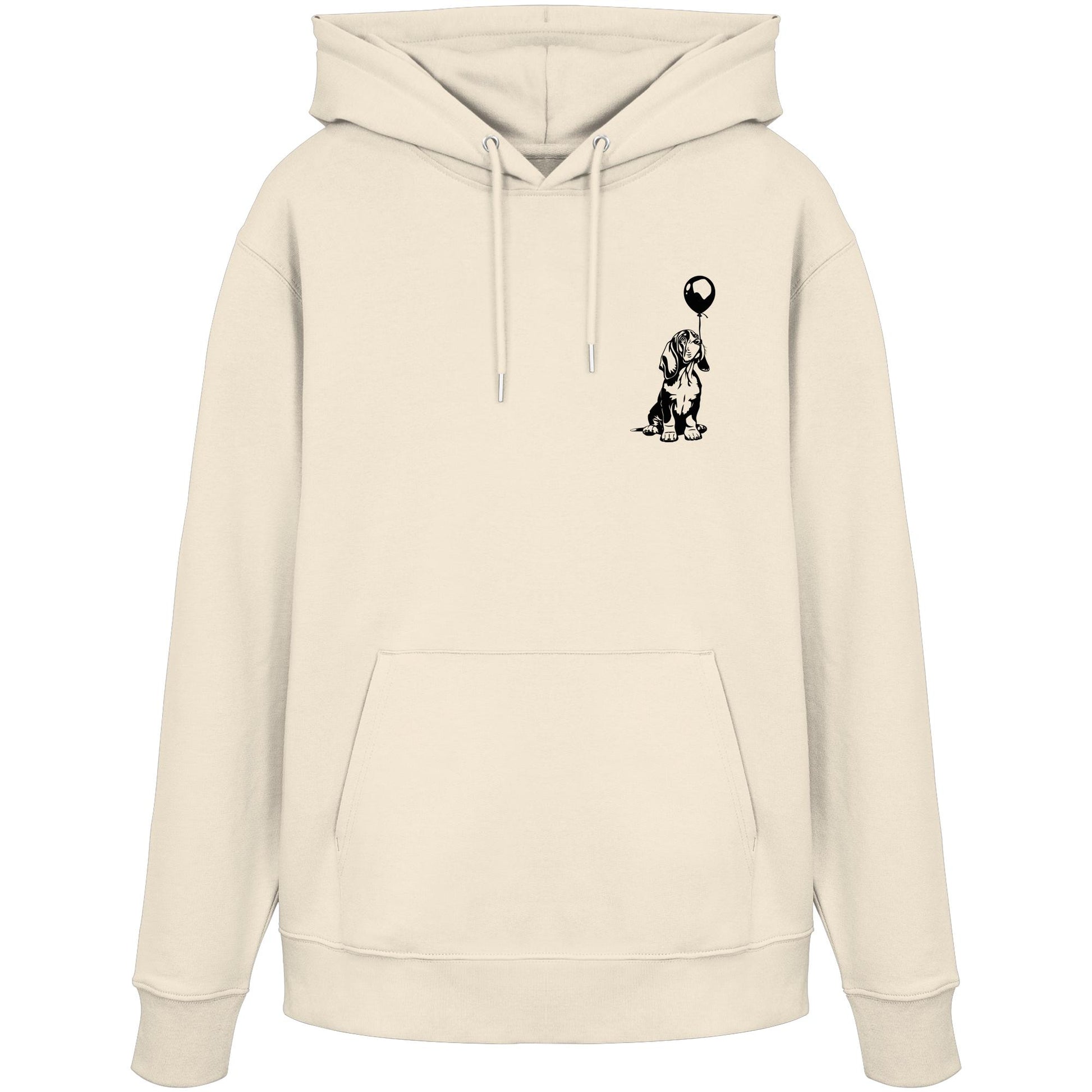 Ballon Basset Hound - Organic Hoodie