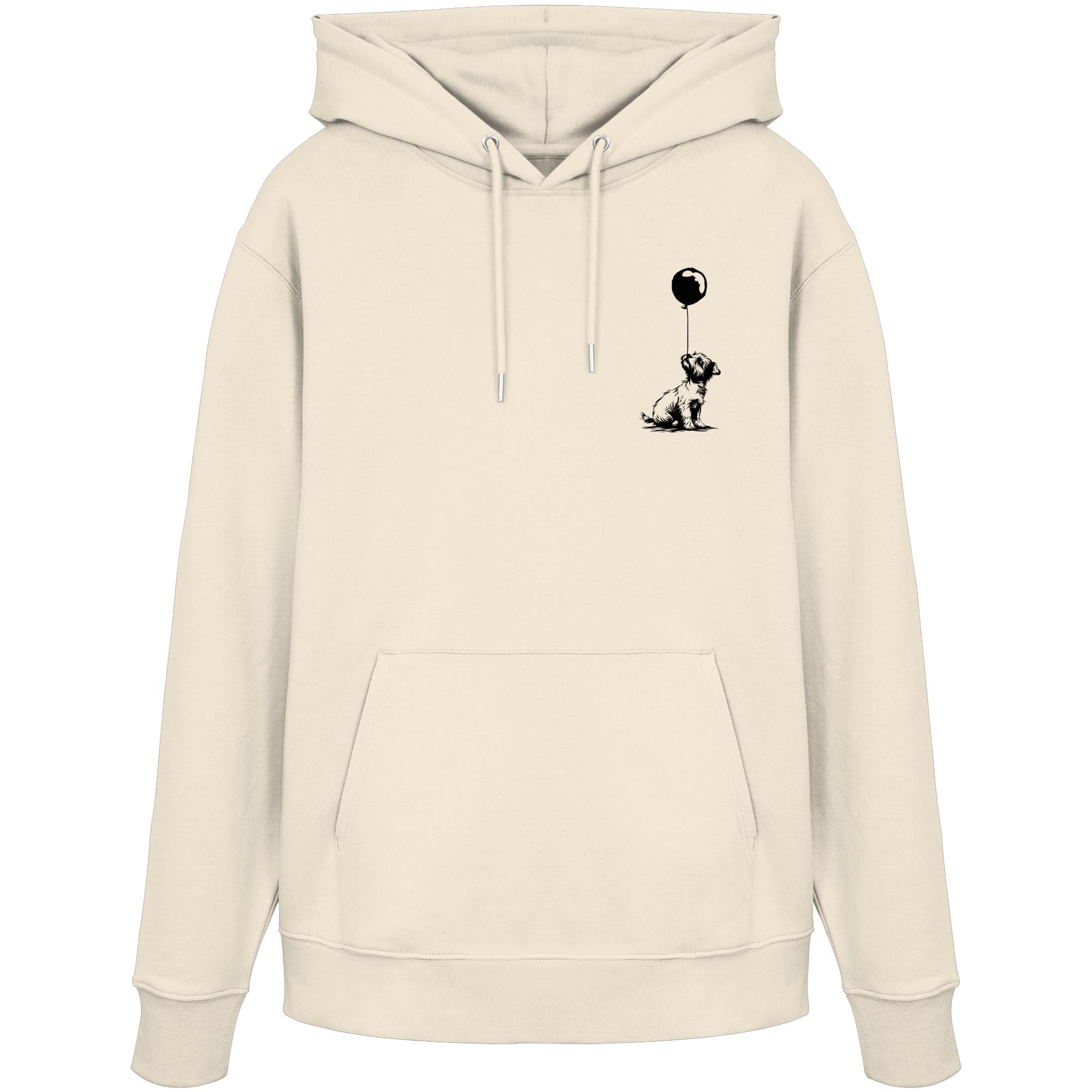 Ballon Border Terrier - Organic Hoodie