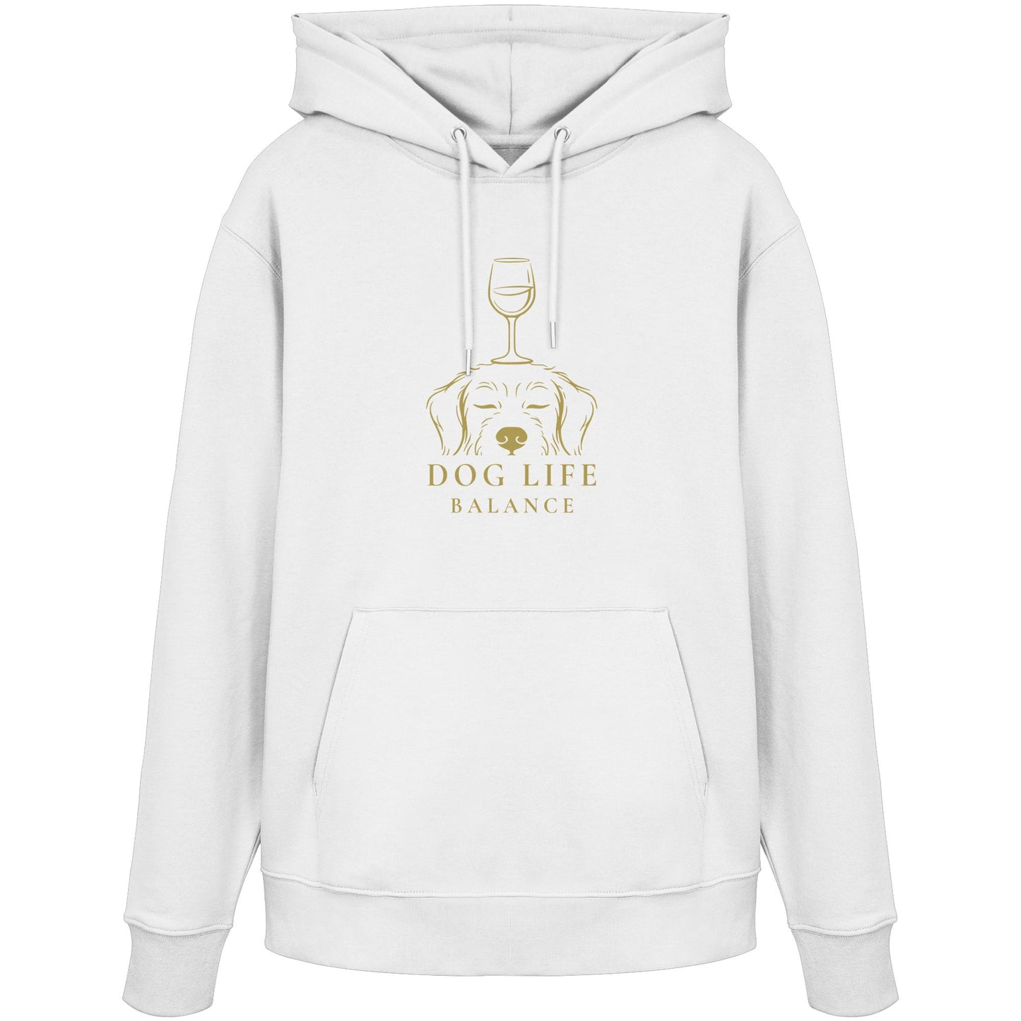 Dog Life Balance - Dackel (Rauhaar) - Organic Hoodie