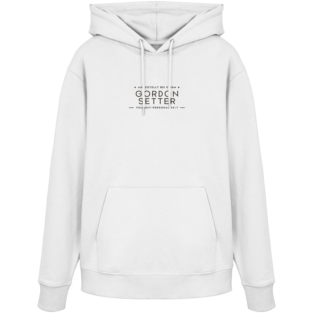 Vollzeit-Personal - Gordon Setter - Organic Hoodie