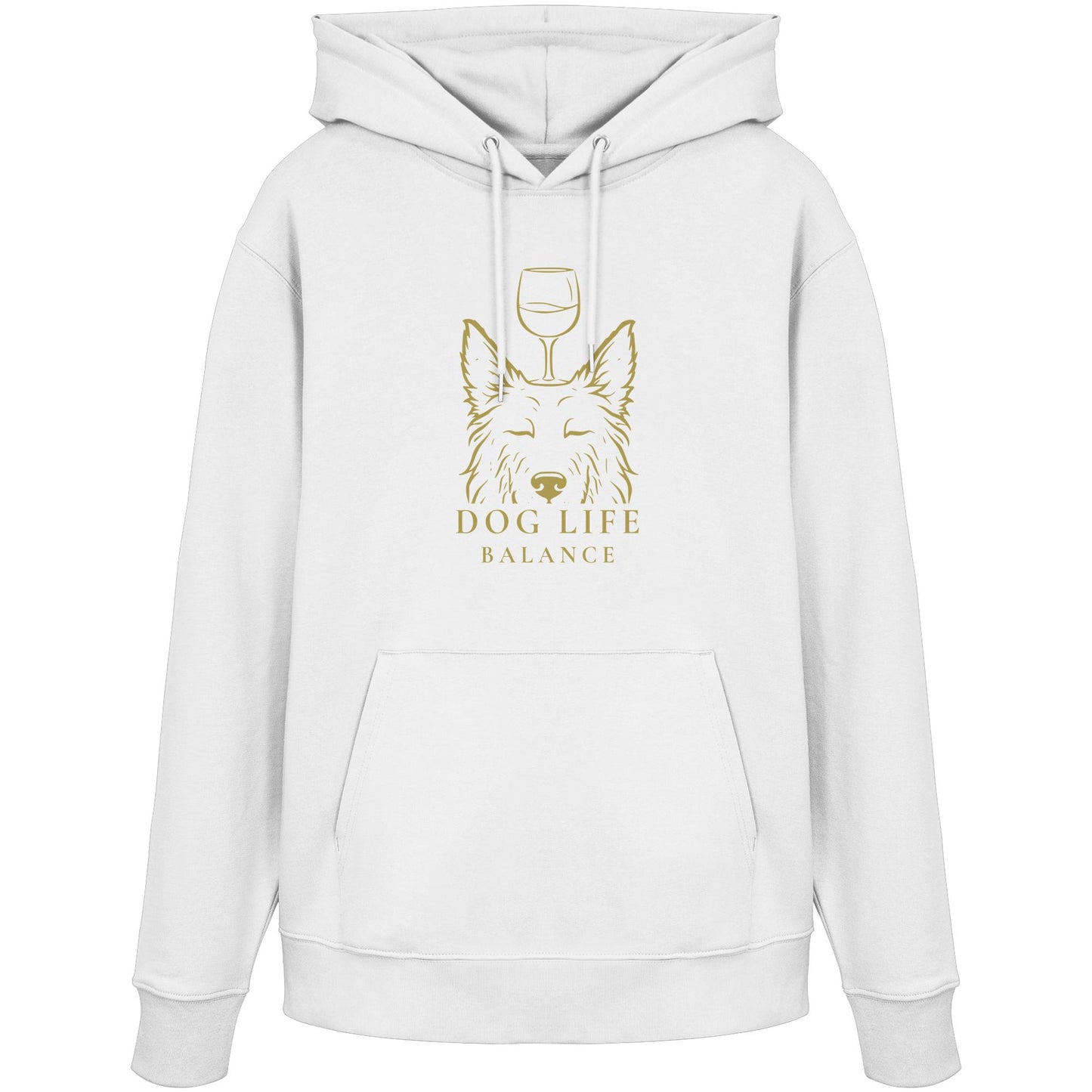 Dog Life Balance - Berger de Picardie - Organic Hoodie