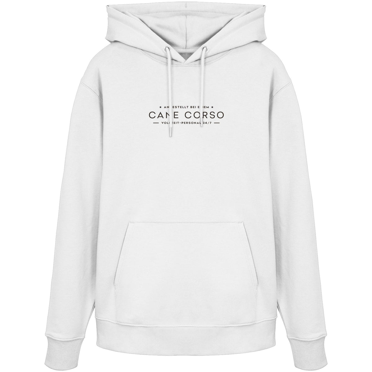 Vollzeit-Personal - Cane Corso - Organic Hoodie