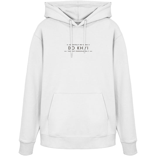 Vollzeit-Personal - Tibetdogge - Organic Hoodie