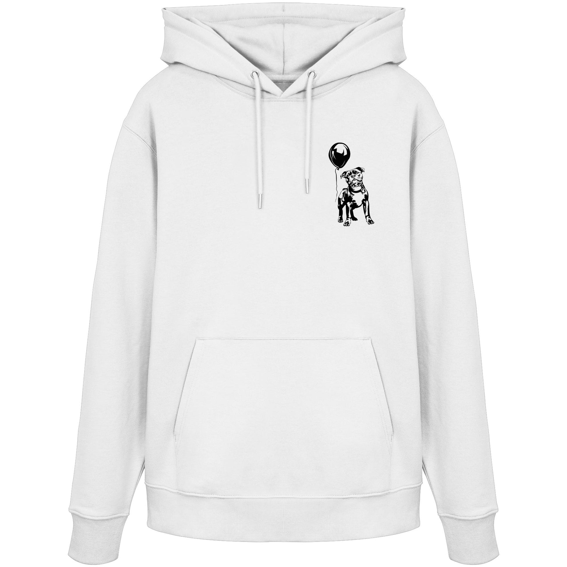 Ballon Staffordshire Bullterrier - Organic Hoodie
