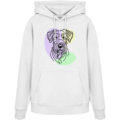 Line Art - Süßer Irish Terrier - Organic Hoodie