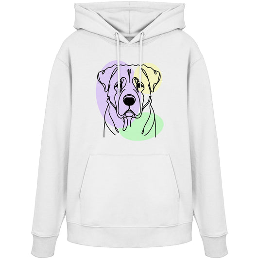 Line Art - Süßer Kangal - Organic Hoodie