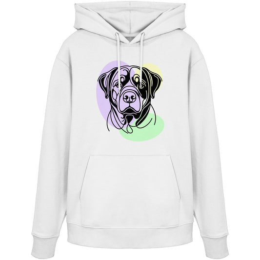 Line Art - Süßer Rottweiler - Organic Hoodie