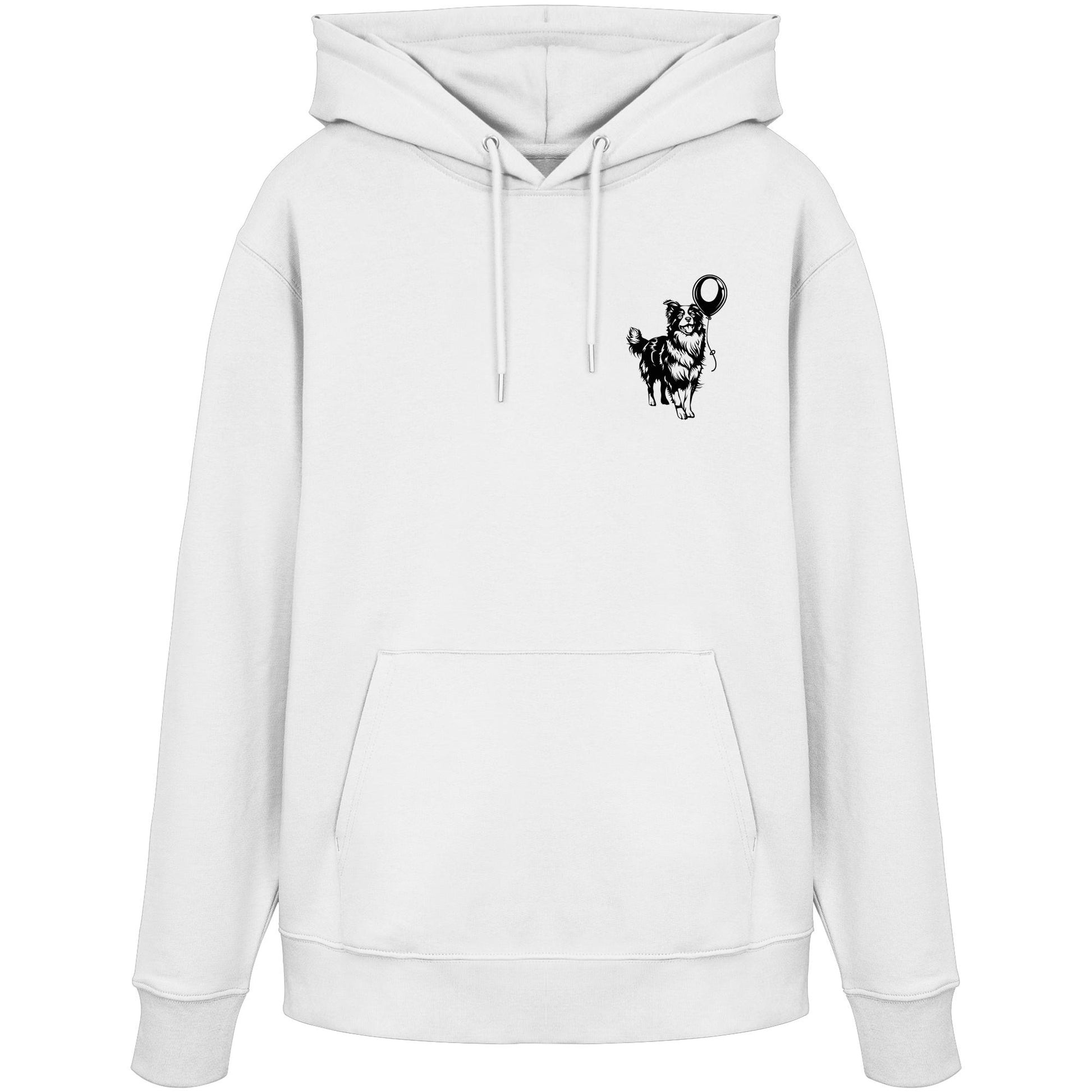 Ballon Australian Shepherd - Organic Hoodie