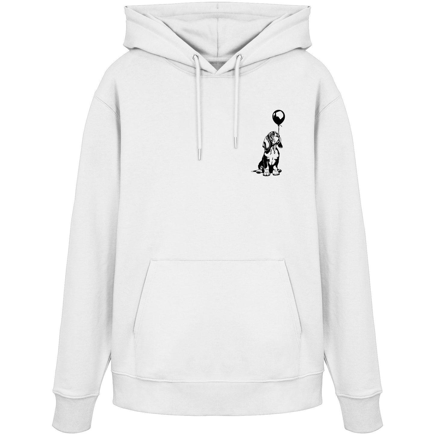 Ballon Basset Hound - Organic Hoodie