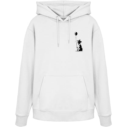 Ballon Border Collie - Organic Hoodie