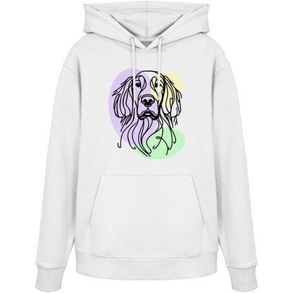Line Art - Süßer Gordon Setter - Organic Hoodie