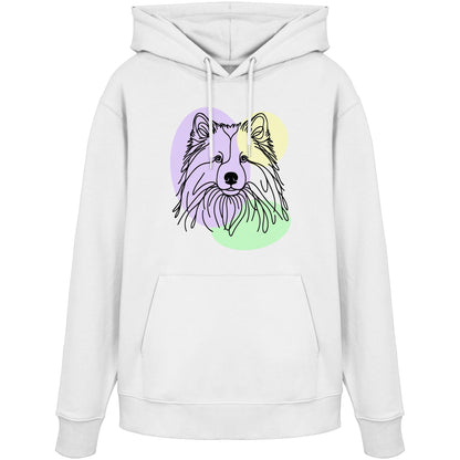 Line Art - Süßer Eurasier - Organic Hoodie