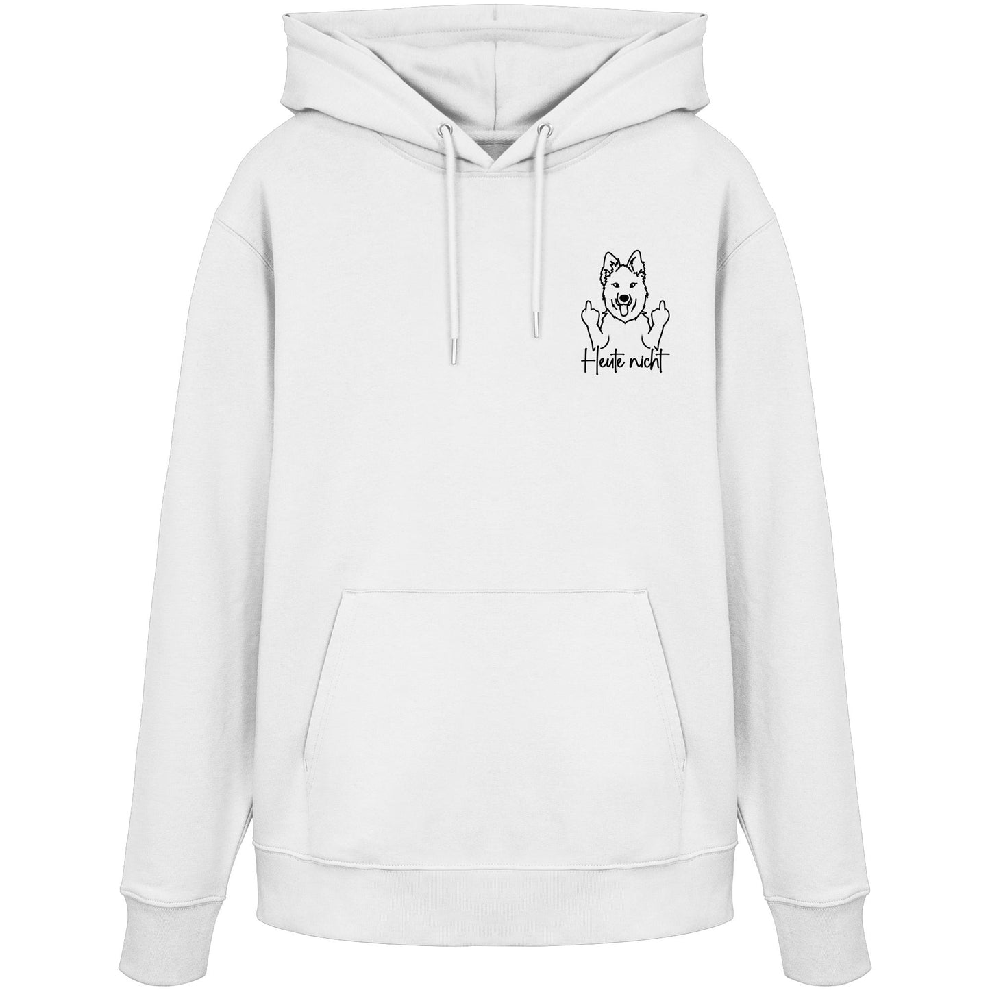 Heute nicht - Schweizer Schäferhund - Organic Hoodie