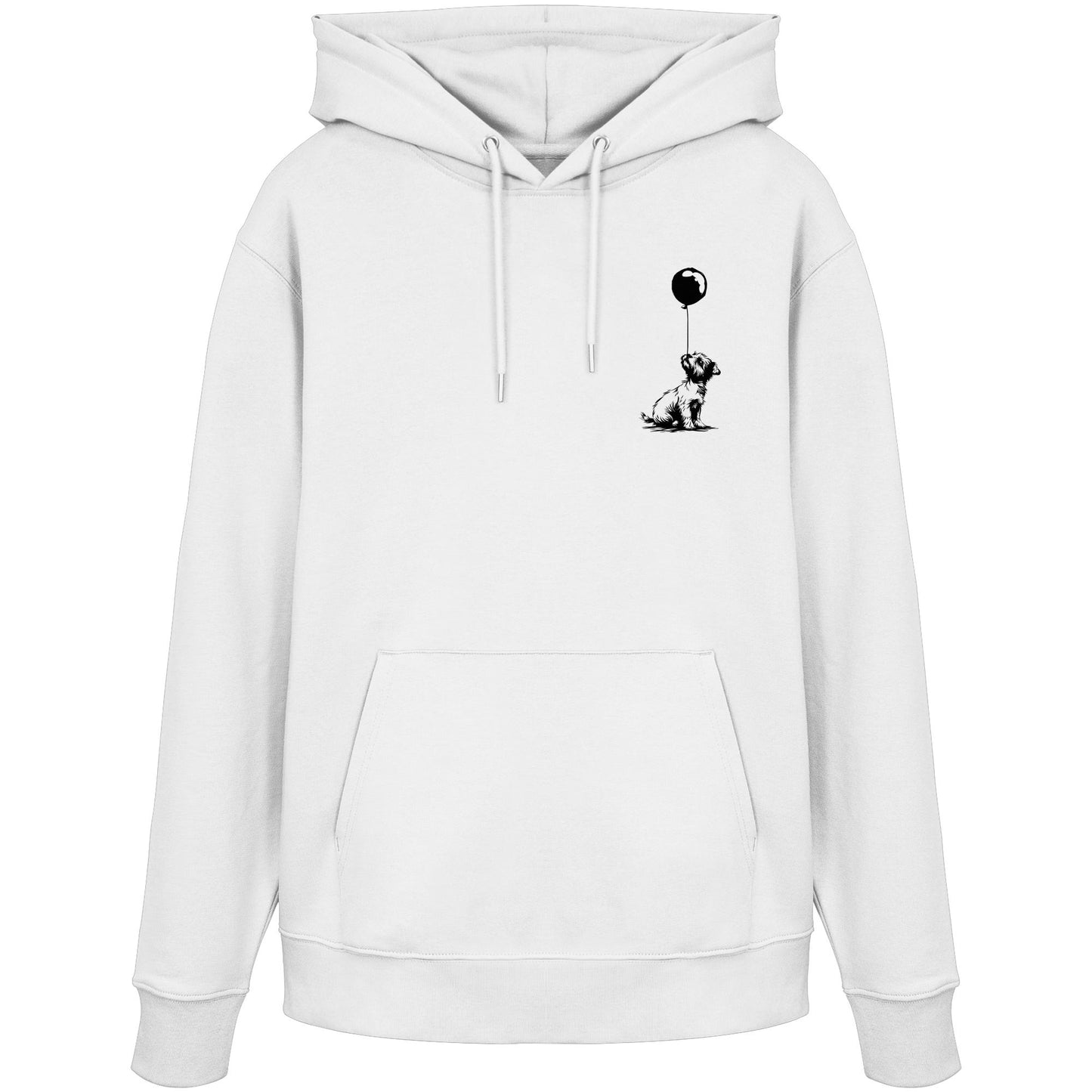 Ballon Border Terrier - Organic Hoodie