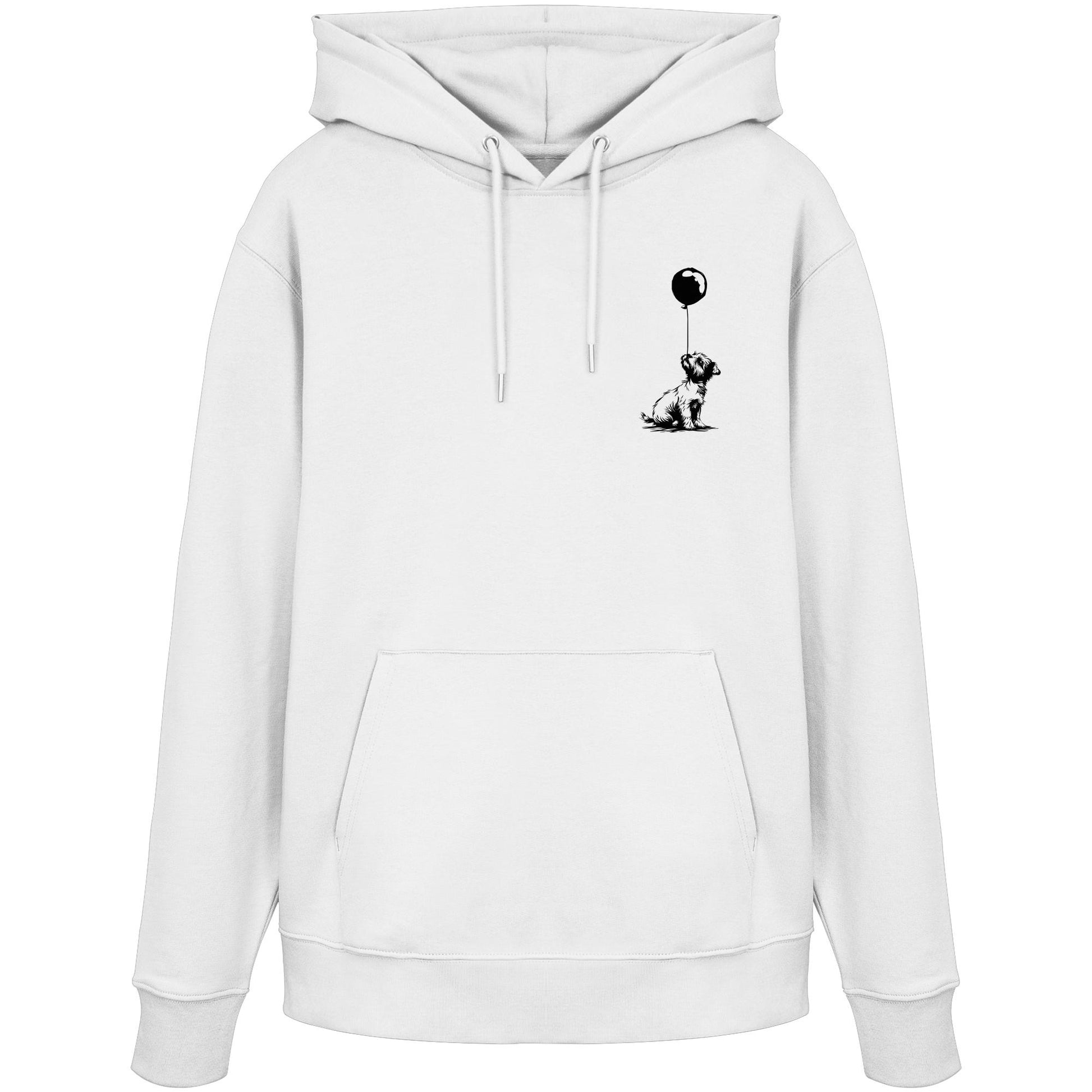 Ballon Border Terrier - Organic Hoodie