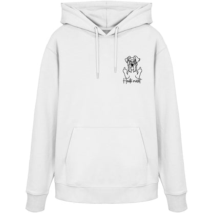 Heute nicht - Schnauzer - Organic Hoodie